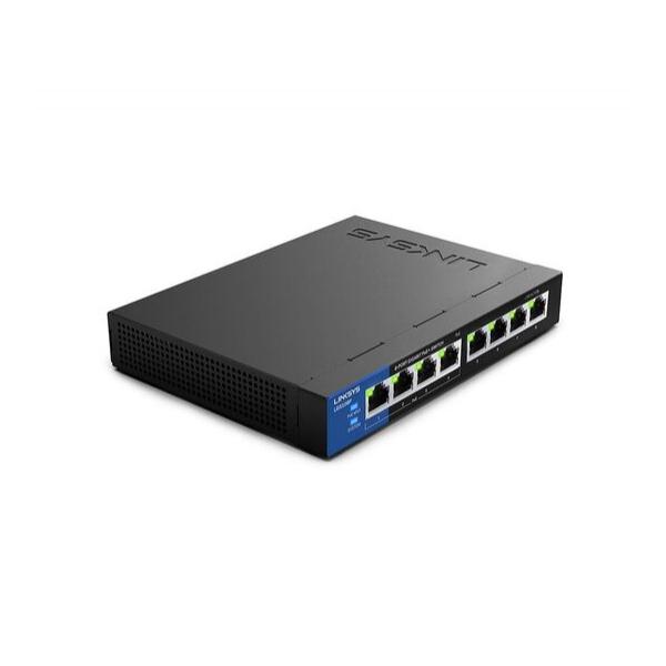 Коммутатор Linksys LGS108P 4-PoE Неуправляемый 8-ports, LGS108P-eu