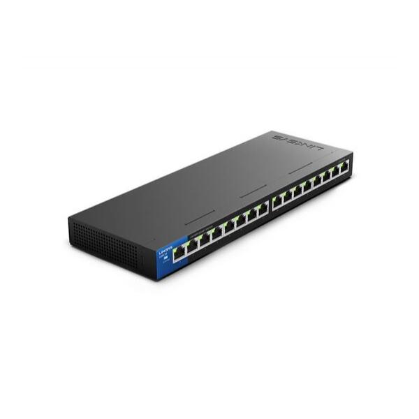 Коммутатор Linksys LGS116 Неуправляемый 16-ports, LGS116-eu