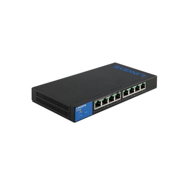 Коммутатор Linksys LGS308P 8-PoE Smart 8-ports, LGS308P-eu