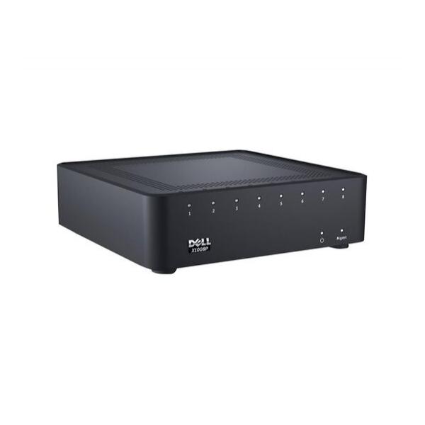 Коммутатор Dell X1008P 8-PoE Smart 8-ports, X1008P-AEIR-01