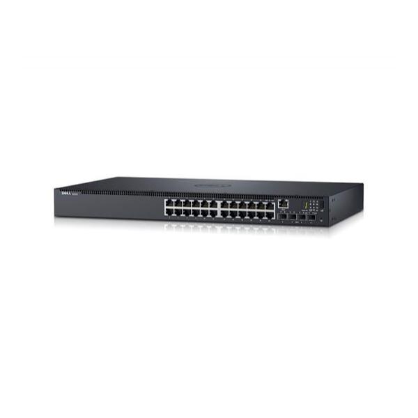 Коммутатор Dell N1524P 24-PoE Управляемый 28-ports, 210-AEVY/001