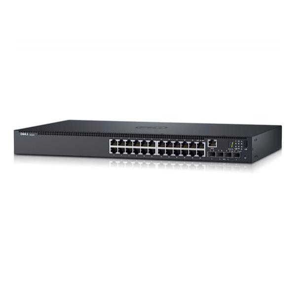 Коммутатор Dell N1524P 24-PoE Управляемый 28-ports, N1524P-AEVY-01