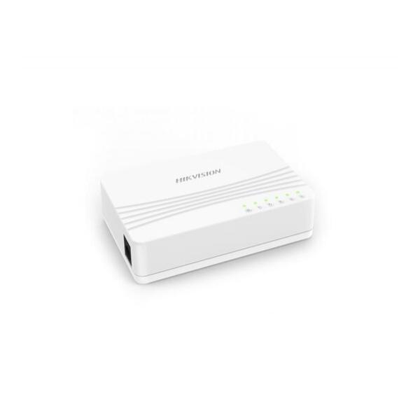 Коммутатор HIKVISION DS-3E0105D-E Неуправляемый 5-ports, DS-3E0105D-E