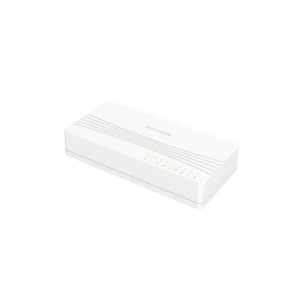 Коммутатор HIKVISION DS-3E0108D-E Неуправляемый 8-ports, DS-3E0108D-E