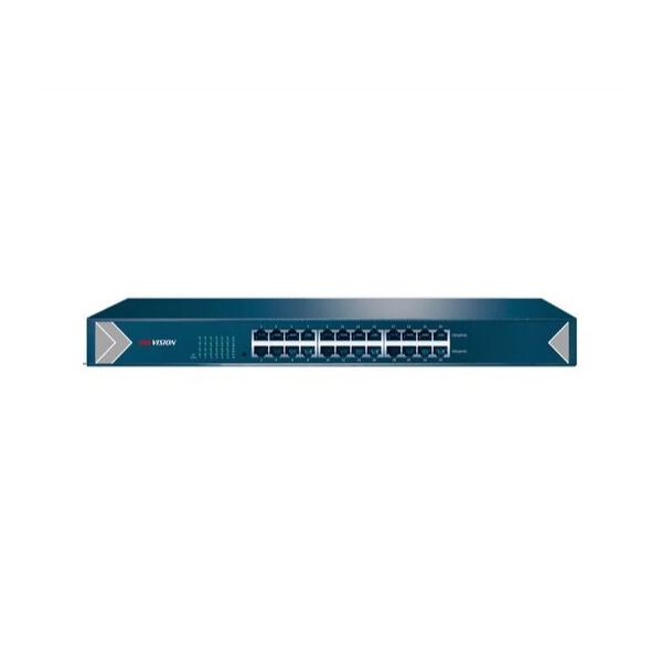 Коммутатор HIKVISION DS-3E0524-E Неуправляемый 24-ports, DS-3E0524-E