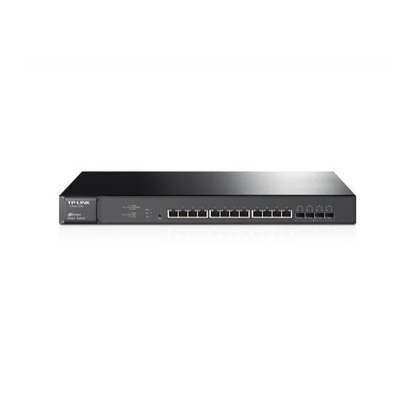 TP-Link T1700X-16TS JetStream 12-портовый 10GBase-T Smart коммутатор с 4 слотами SFP+