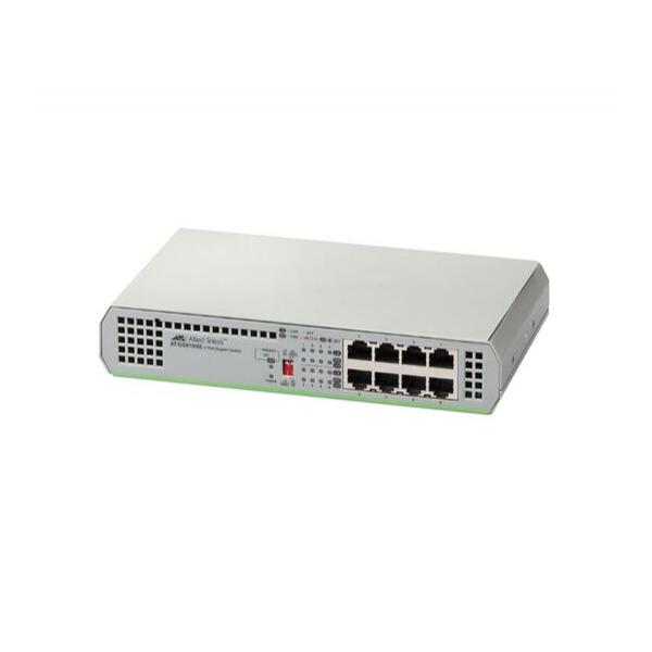 Коммутатор Allied Telesis GS910/8E Неуправляемый 8-ports, AT-GS910/8E-50