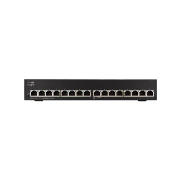 Коммутатор Cisco SG110-16 Неуправляемый 16-ports, SG110-16-EU