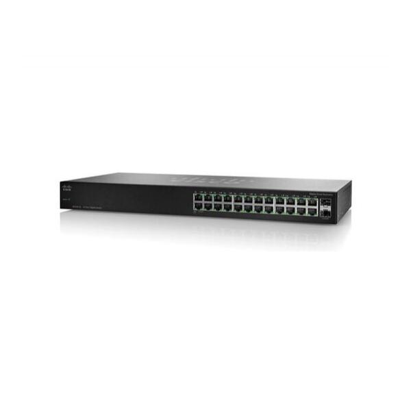 Коммутатор Cisco SG110-24 Неуправляемый 26-ports, SG110-24-EU