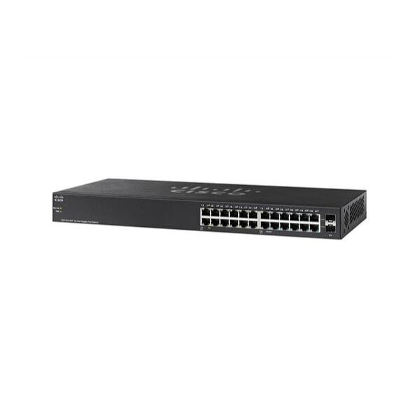 Коммутатор Cisco SG110-24HP 12-PoE Неуправляемый 26-ports, SG110-24HP-EU