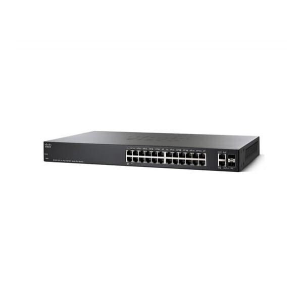 Коммутатор Cisco SF220-24 Smart 26-ports, SF220-24-K9-EU