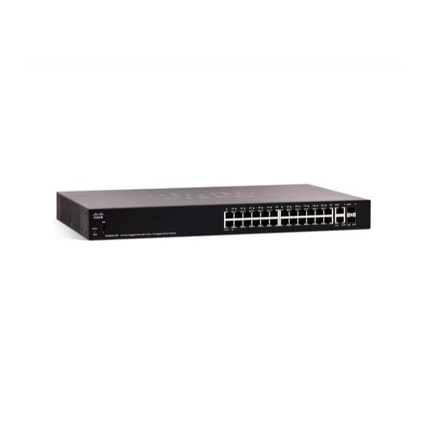 Коммутатор Cisco SG250X-24 Smart 28-ports, SG250X-24-K9-EU