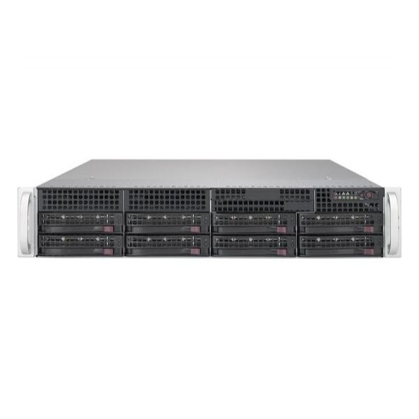 Высокопроизводительный сервер Supermicro R300 2xIntel Xeon Gold 6226R, 128GB DDR4-3200, 8x3.5"HDDs, 2x480GB SATA SSD, 2x1.92TB SSD SATA, 2x1GbE, 2x1000W PS, Rack 2U SYS-6029P-WTR-MS1