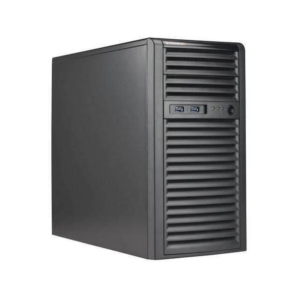 Сервер Supermicro T100 Intel Xeon E-2224, 32GB DDR4 ECC, LSI MegaRAID 9361-8i, 2x480GB SATA SSD, 2x8TB SAS HDD, 4x1Gbit Lan, блок питания 400W, IX-T100S-LN4-2224-S3