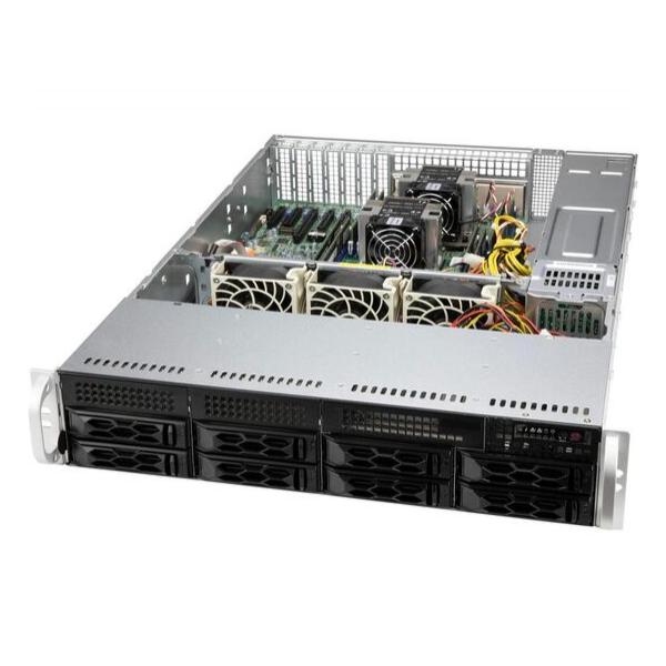 Сервер R100 Intel Xeon E-2378, 64GB DDR4, 4x960GB SATA SSD, RAID LSI 9440-8I, 2x1Gbit Lan, 2 x 650W, IX-R100S-2378-S1