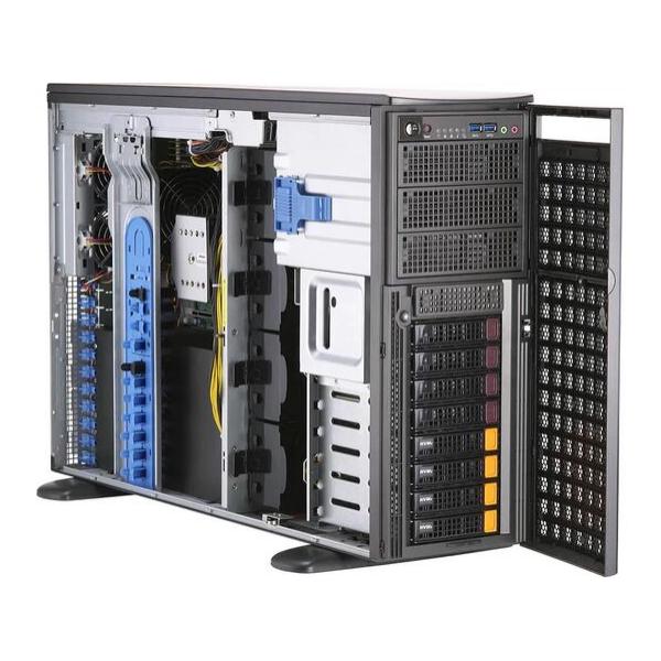 Сервер Supermicro T300 SYS-740GP-TNRT-S1 2xIntel Xeon Gold 6326 / 256GB DDR4-3200 ECC / LSI 9440-8i / SDD 1x480GB M.2 NVMe / SSD 2x1.92TB U.2 / SSD 4x1.92TB SATA / 2x10GbE / 2x2200W Power / 4U