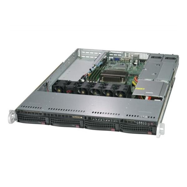 Сервер Supermicro R100 Intel Xeon E-2234 / 32GB (1x32GB) DDR4-3200/Intel C246; RAID 0,1,5,10/SSD 2x480GB SATA/2x4TB SATA HDD/ 2x1GbE/2x500W/ Rack1U SYS-5019C-WR-S1