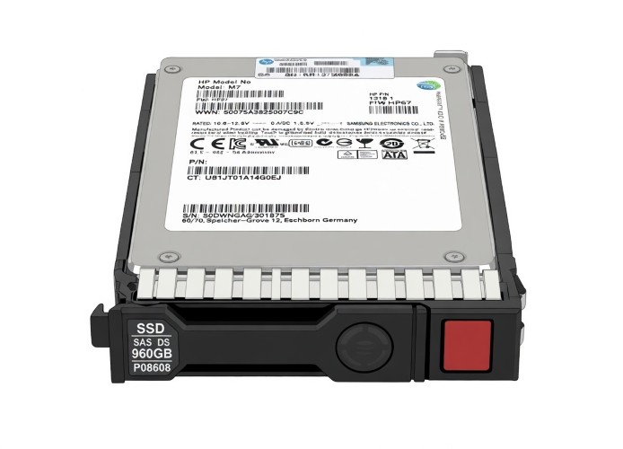 P06594-001 HP G8-G10 960-GB 2.5 SAS 12G RI SC SSD