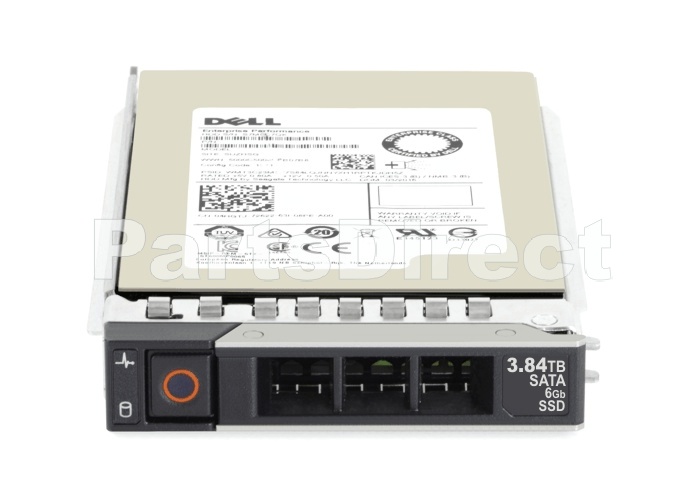 Твердотельный накопитель Dell G14-G17 345-BEUL, 3,84 ТБ, 2,5 SATA, 6G TLC MU, с DXD9H