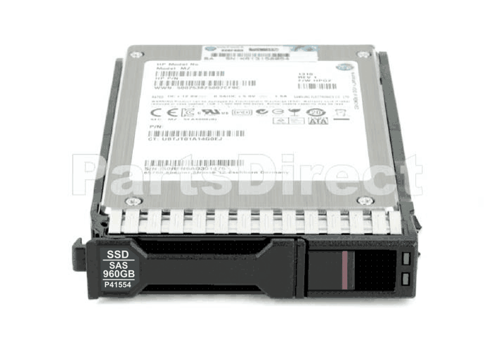 P41554-001 HP G10+/G11/G12 960 ГБ 12G (12 Гбит/с) SAS Basic Carrier BC Read Intensive RI Digitally Signed DS Solid State Drive SSD