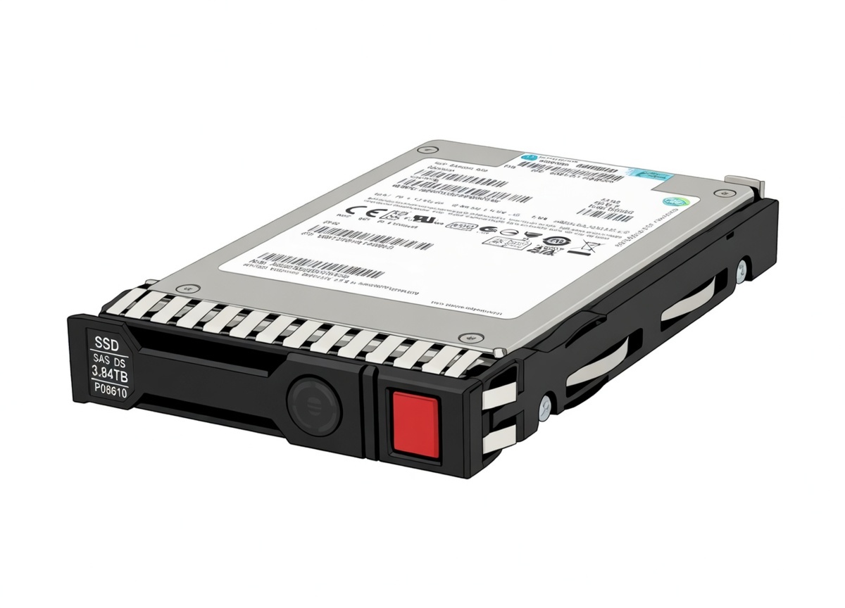 P06594-003 HP G8-G10 3.84-TB 2.5 SAS 12G RI SC SSD