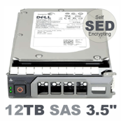 400-AZXD Dell 12 ТБ 12 ГБ 7.2K 3,5-дюймовый SAS SED с F238F