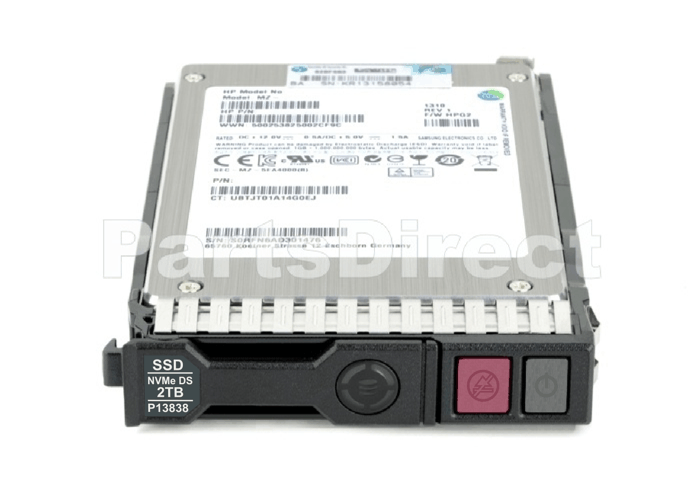 P13695-B21 HP 2 ТБ NVMe SmartDrive 2,5" SFF с высокой производительностью чтения RI и цифровой подписью HP DS твердотельный накопитель SSD
