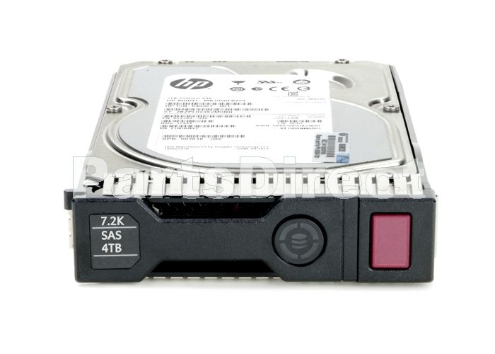 765863-001 Жесткий диск HP 4 ТБ 12G (12 Гбит/с) SAS SmartDrive 3,5" LFF 512e 7.2K Midline MDL с возможностью горячей замены