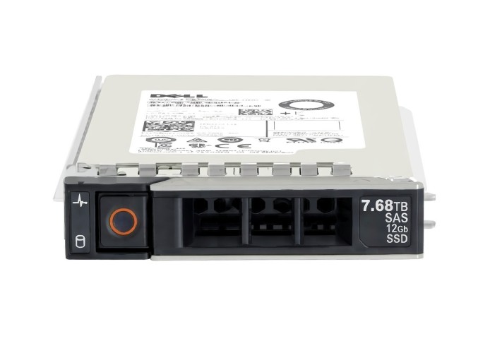 Твердотельный накопитель Dell G14-G17 345-BJMH, 7,68 ТБ, 24 ГБ, 2,5 SAS RI с самошифрованием и DXD9H