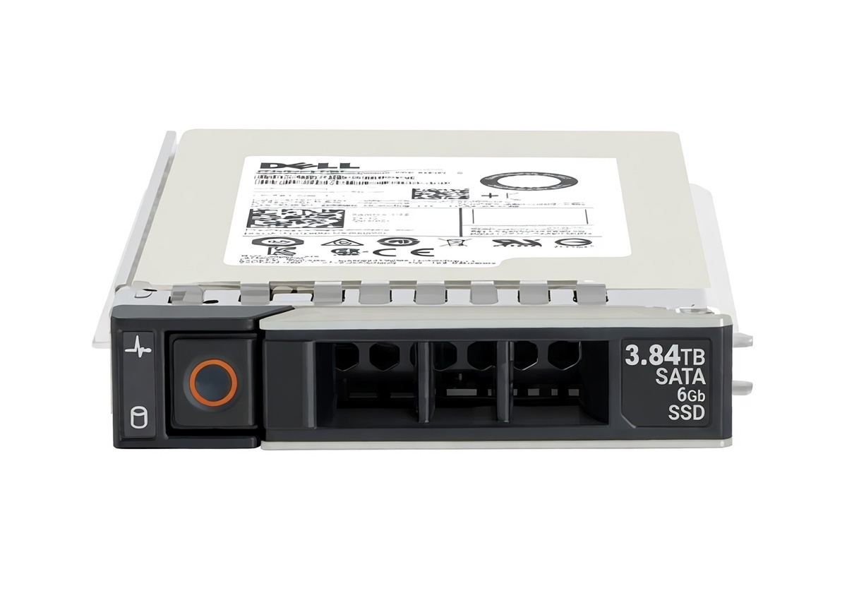 5TVXD Твердотельный накопитель Dell G14-G17, 3,84 ТБ, 2,5 SATA, 6G TLC, RI, с DXD9H