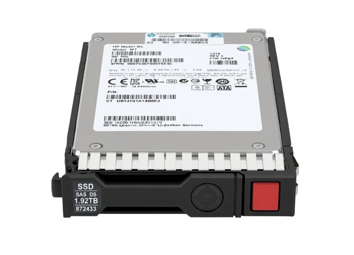 872396-003 HP G8-G10 1.92-TB 2.5 SAS 12G RI SC SSD