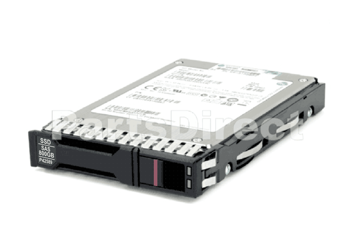 P42589-001 HP G10+/G11/G12 800 ГБ SED 24G (24 Гбит/с) SAS Basic Carrier BC Mixed Use MU DS Solid State Drive SSD с цифровой подписью