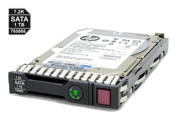 765453-B21 HP 1 ТБ 6G (6 Гбит/с) Serial ATA SATA SmartDrive 2,5" SFF 512e 7.2K Midline MDL жесткий диск