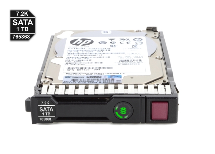 765453-B21 HP 1 ТБ 6G (6 Гбит/с) Serial ATA SATA SmartDrive 2,5" SFF 512e 7.2K Midline MDL жесткий диск