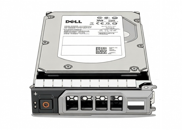 400-AZXD Dell 12 ТБ 12 ГБ 7.2K 3,5-дюймовый SAS SED с F238F