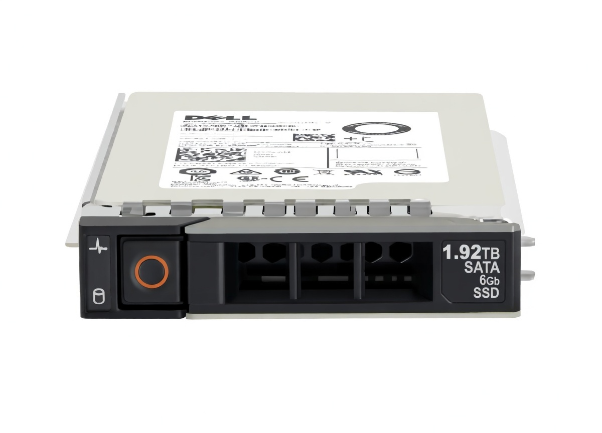 Твердотельный накопитель Dell G14-G17 400-BCVC, 1,92 ТБ, 2,5 SATA, 6G, RI, с DXD9H