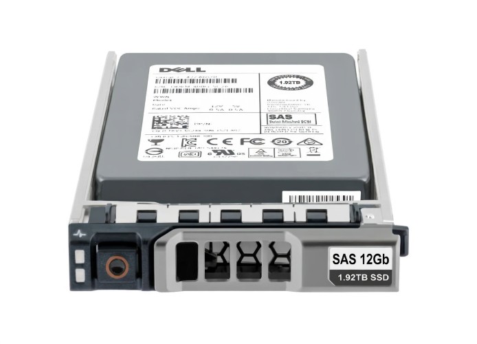 400-AMQL Dell 1,92 ТБ 12 ГБ 2,5-дюймовый SAS RI MLC SSD с G176J