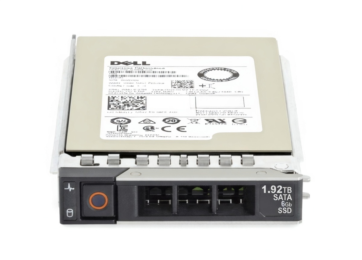 Твердотельный накопитель Dell G14-G17 400-BCVC, 1,92 ТБ, 2,5 SATA, 6G, RI, с DXD9H
