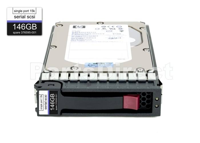 DF146BABUE HP 146-GB 3G 15K 3.5 SP SAS