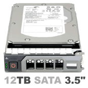 0VW69J Dell 12-ТБ 6 ГБ 7.2K 3,5-дюймовый SATA-накопитель с F238F