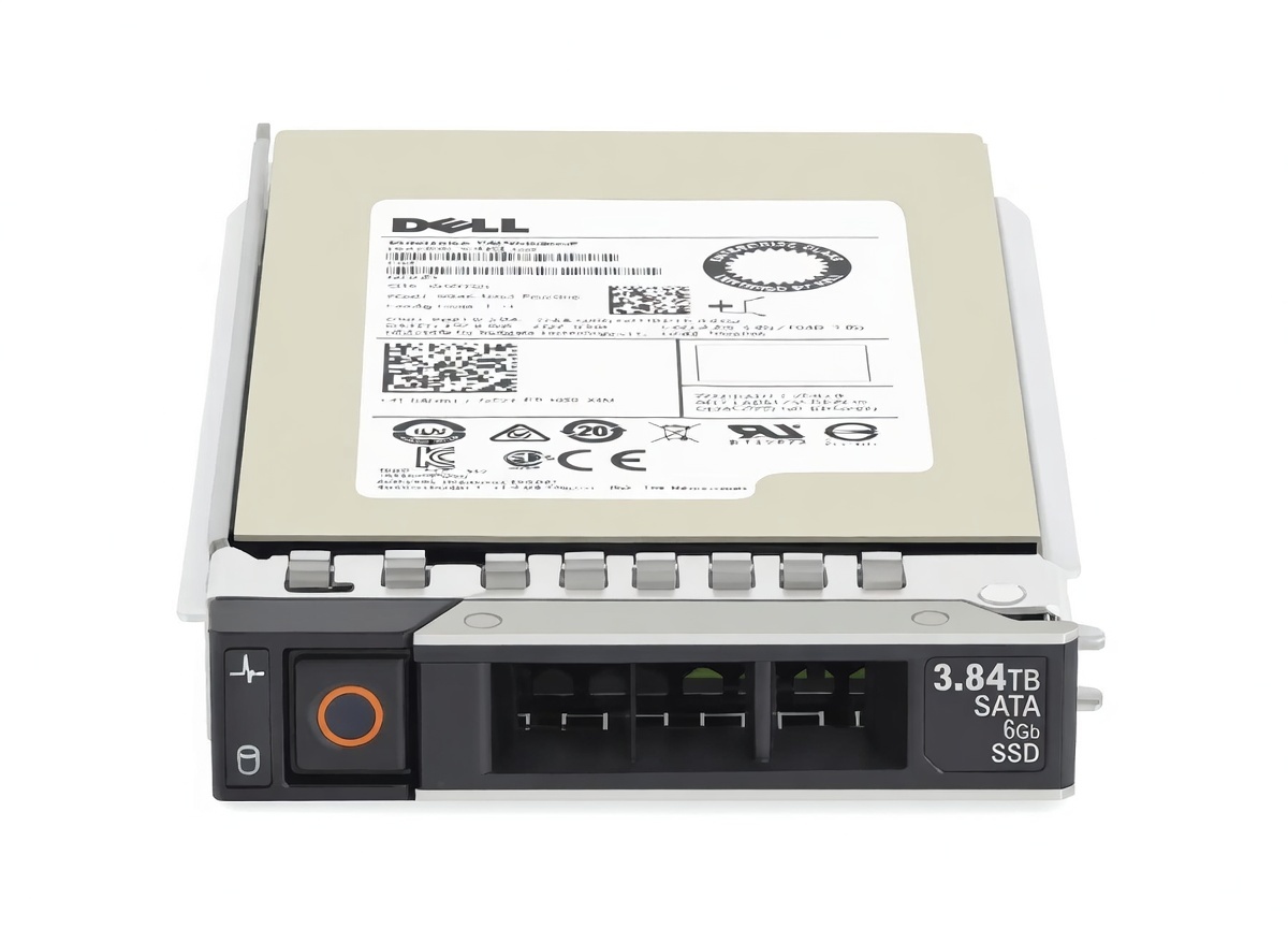 5TVXD Твердотельный накопитель Dell G14-G17, 3,84 ТБ, 2,5 SATA, 6G TLC, RI, с DXD9H