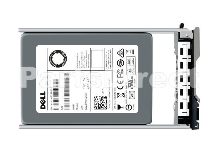 400-BDHN Dell 800-GB 12G 2.5 SAS WI SSD с G176J