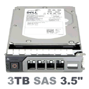 342-2340 Dell 3-ТБ 6G 7.2K 3,5 SAS с F238F